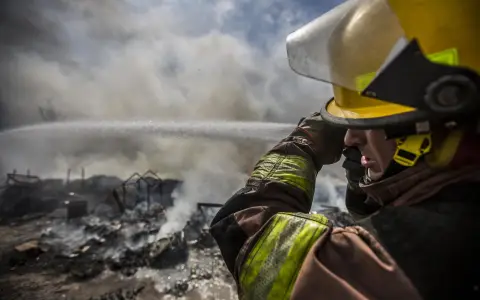 Bomberos voluntarios en Salta 