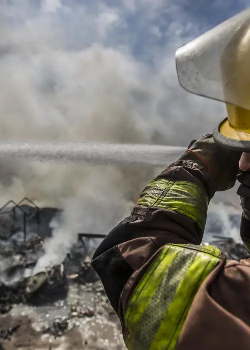Bomberos voluntarios en Salta 