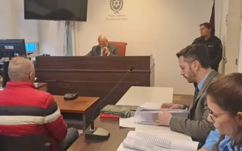 Audiencia en la que el segundo detenido por la venta de terrenos inhabitables fue imputado y le otorgaron la prisión preventiva