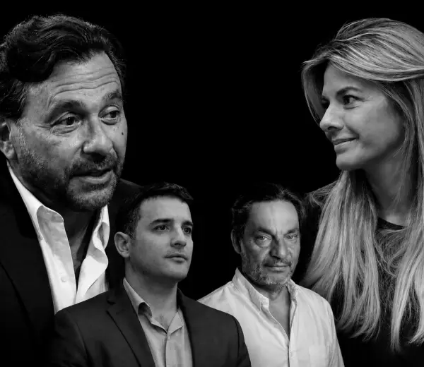 Imagen generada a partir de fotografías publicas. Gustavo Sáenz, Magdalena Day, Ignacio Jarsún e Ignacio Lupion.