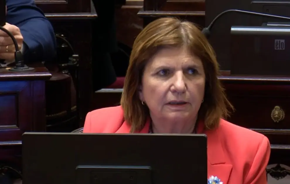 Patricia Bullrich, en la sesión del Senado en la que se tratarán pliegos judiciales, pero no el de María Verónica Michelli