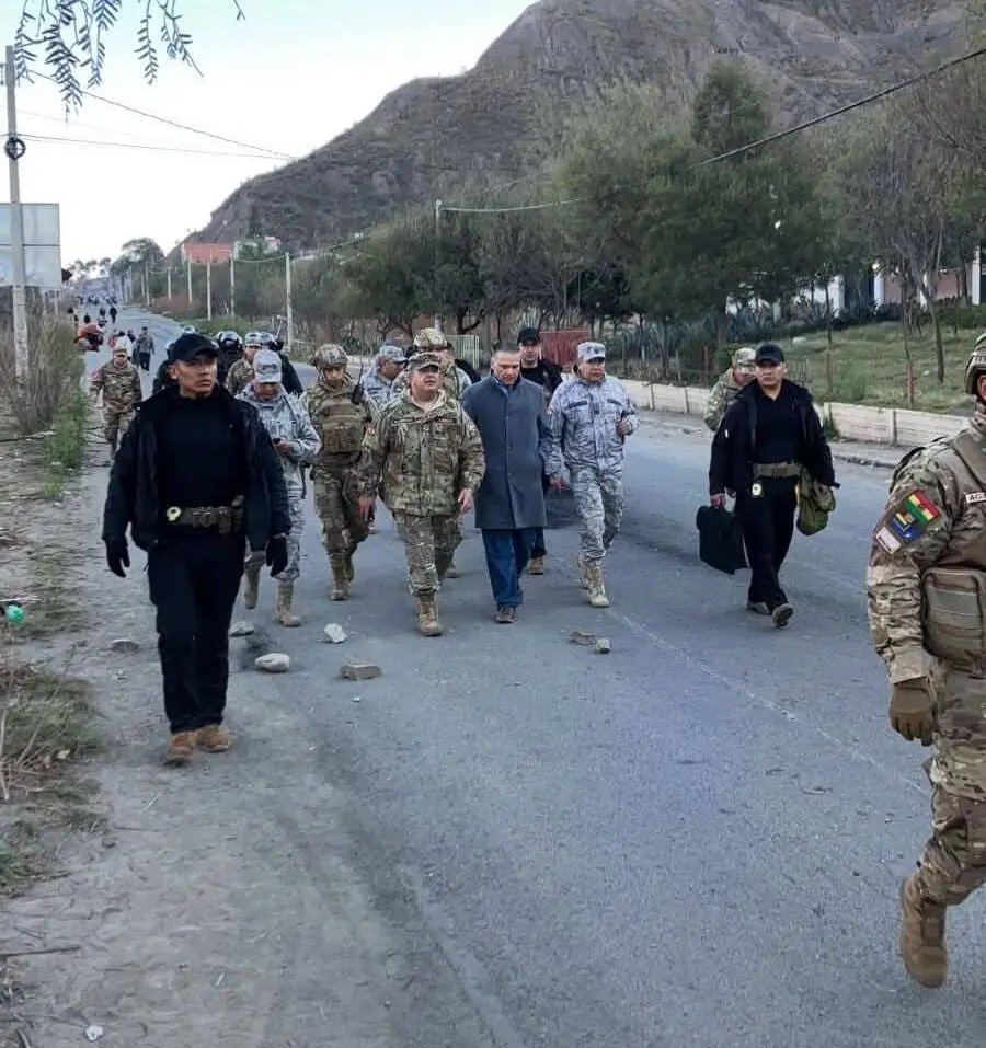 Operativo de desbloqueo Río Abajo-La Paz