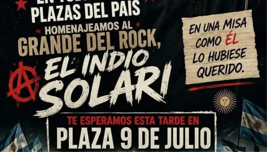 La misa ricotera en Salta