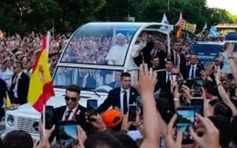 El Papa en España.