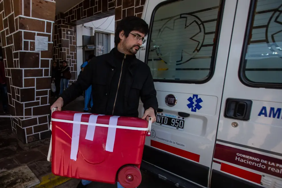 Ablación en el hospital San Bernardo (Julio de 2018)