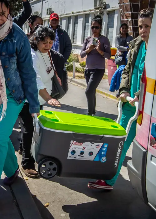 Ablación en el Hospital San Bernardo (Julio de 2018)