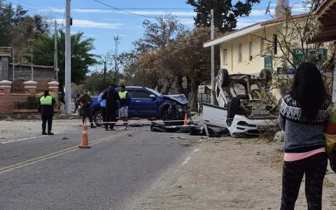 La trágica escena tras el siniestro en Colalao del Valle