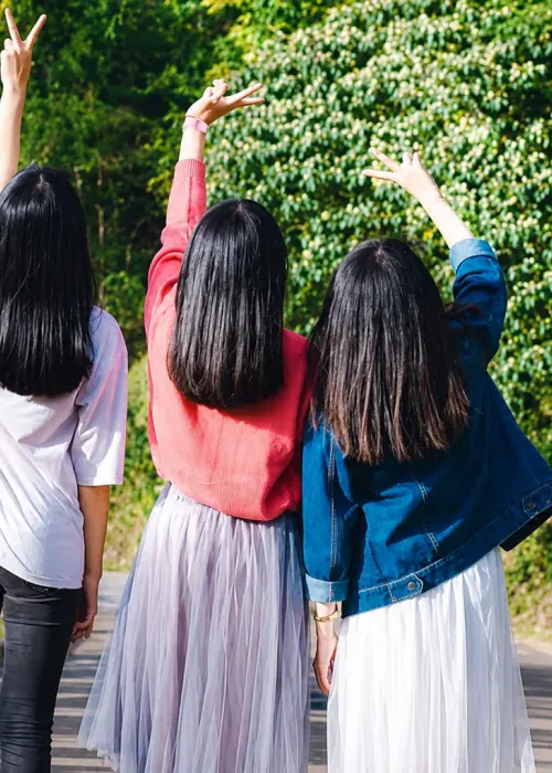 Tres hermanitas sueñan con una familia (Imagen Ilustrativa)