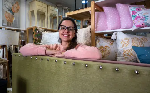 Melanie Chaig García, propietaria de Lamp House 