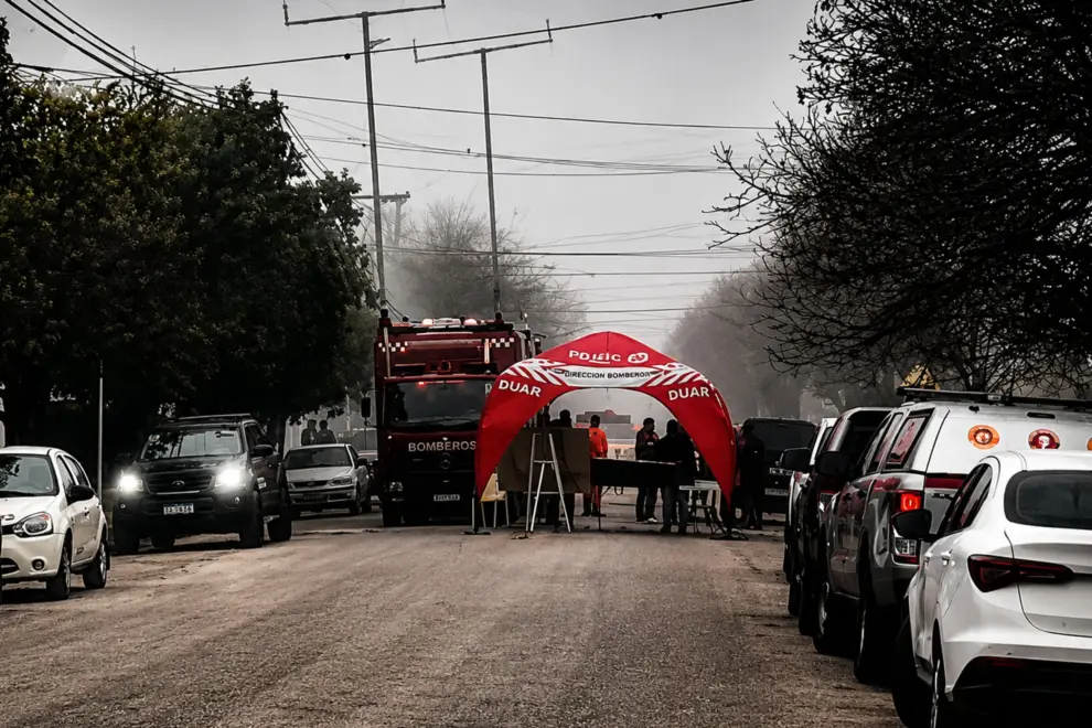 Operativo busqueda de Luciana Barrios