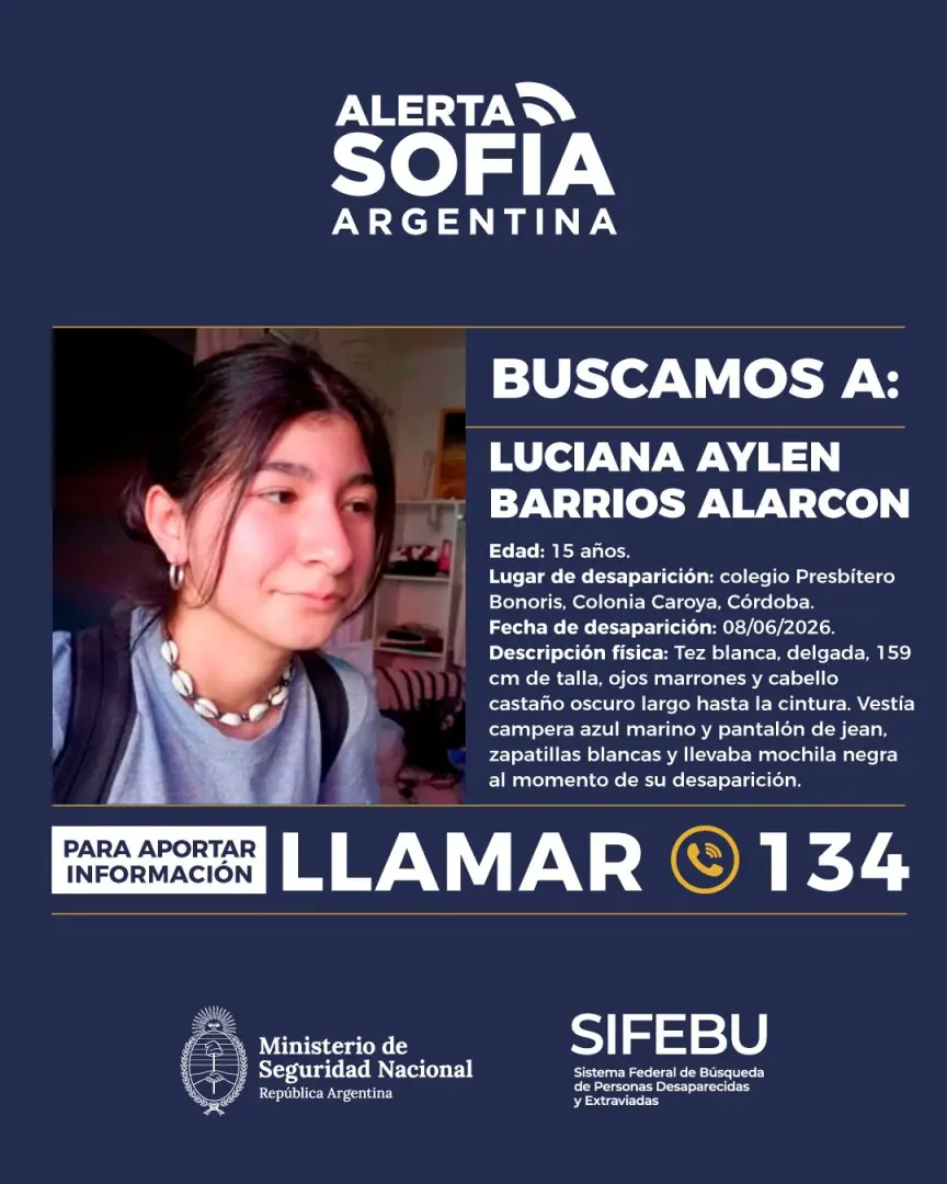 Afiche del Gobierno Nacional
