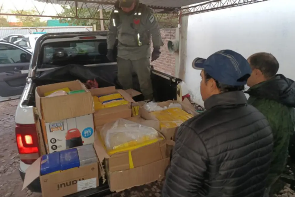 Camioneta utilizada por Los Peluches