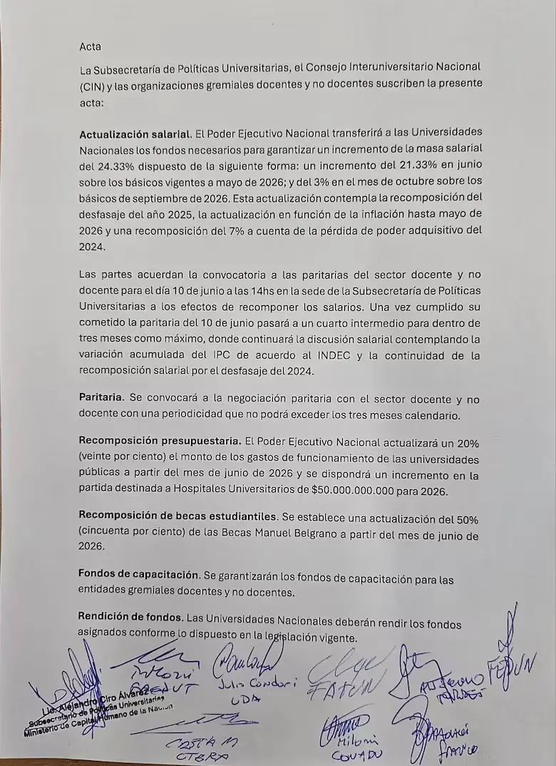 Acuerdo Universitario