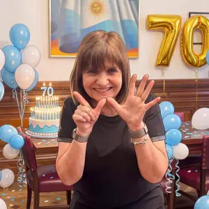 Milei saludó a Bullrich por su cumpleaños y buscó despejar rumores de tensión en el oficialismo