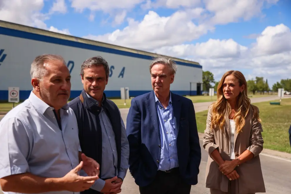 Guillermo Michel, Victoria Tolosa Paz y Miguel Ángel Pichetto