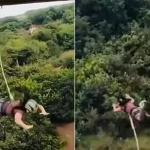 Cuál fue el irónico posteo de la joven brasileña antes de ser lanzada al vacío sin arneses de seguridad