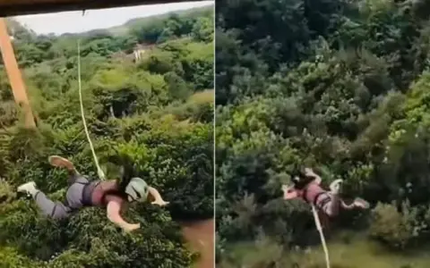 Joven en Brasil muerte en un deporte extremo.