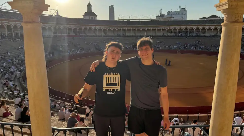 Gaspi y Vignale, juntos