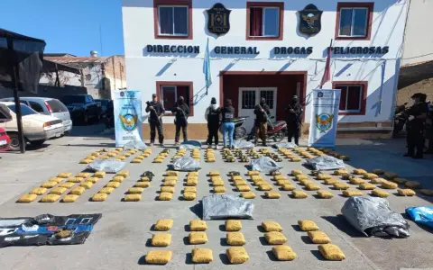 Operativo Antidroga de la Policía de Salta