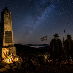 La vigilia que nunca se apagó: 70 años de la Guardia Bajo las Estrellas en el lugar donde murió Güemes