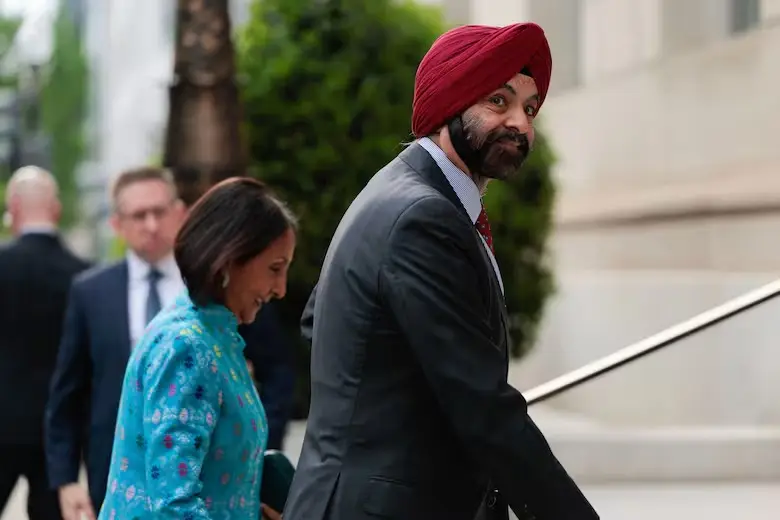 El presidente del Banco Mundial, Ajay Banga.