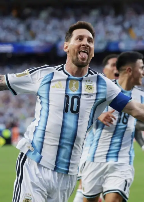 Messi versus Algeria 