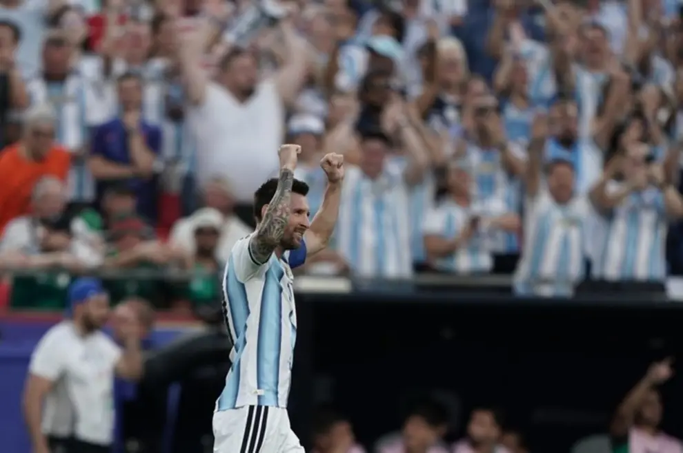Messi versus Algeria