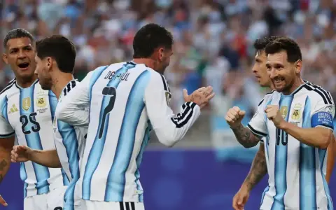 Categórico triunfo de la selección argentina en el inicio del debut.