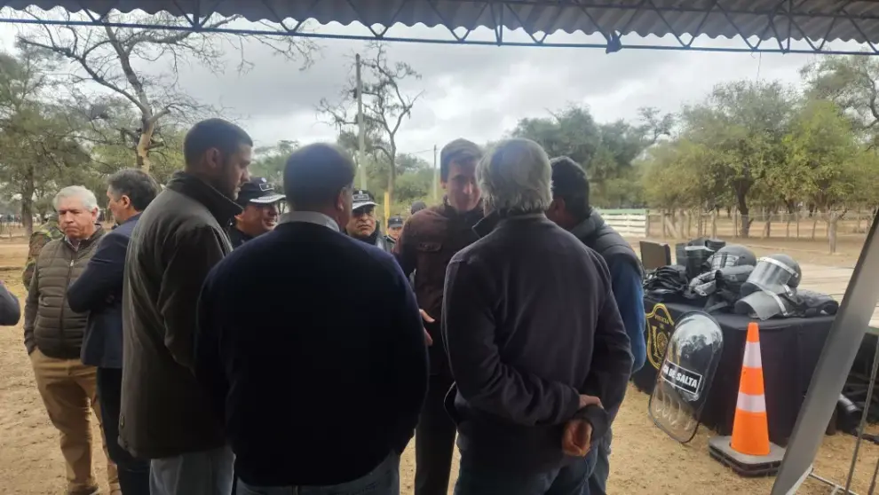 Salta Forestal La Bomba Paraje Puesto Policial
