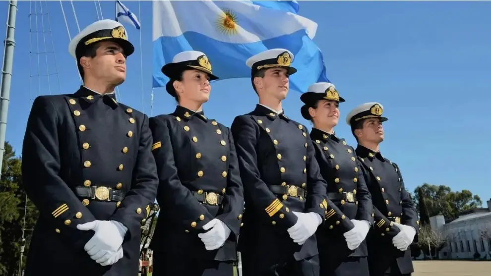 Miembros de la Armada Argentina