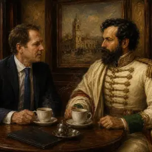 Jorge Brito, el magnate bancario que sonó para gobernador de Salta, homenajeó a Martín Miguel de Güemes