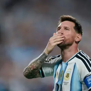 Messi después de la goleada, el récord y el llanto