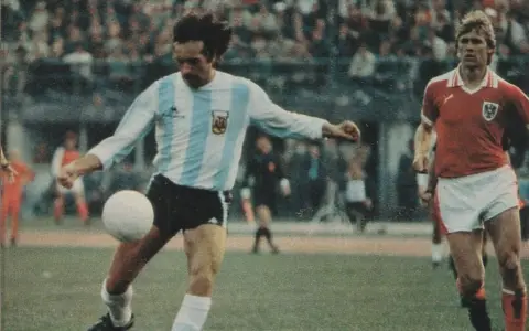 Luque, uno de los goleadores de Argentina en el amistoso con Austria