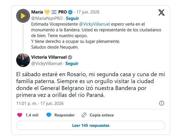 X de Victoria Villaruel.