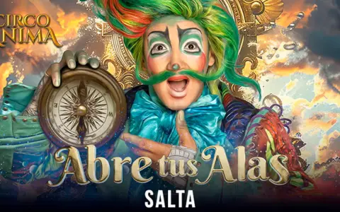 El Circo Ánima, creado por Flavio Mendoza, llega a Salta con su espectáculo Abre tus Alas