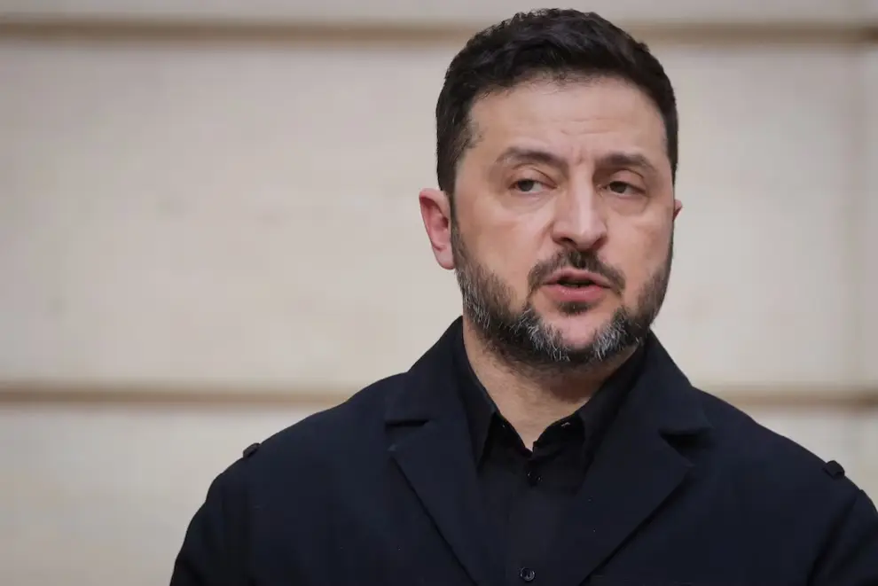 El presidente de Ucrania, Volodimir Zelensky