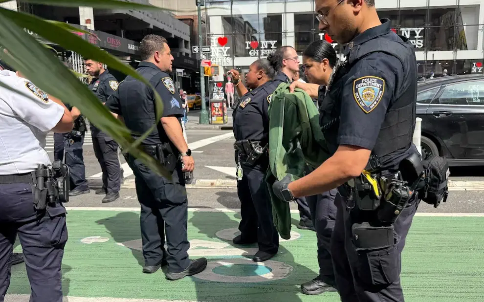 Disparos en Times Square