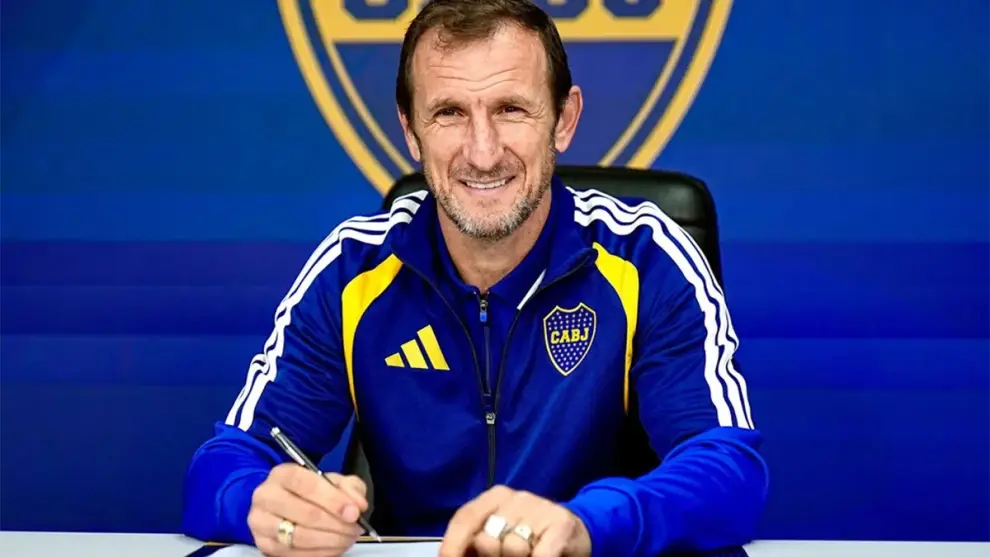 El Vasco Arruabarrena fue presentado oficialmente en Boca.