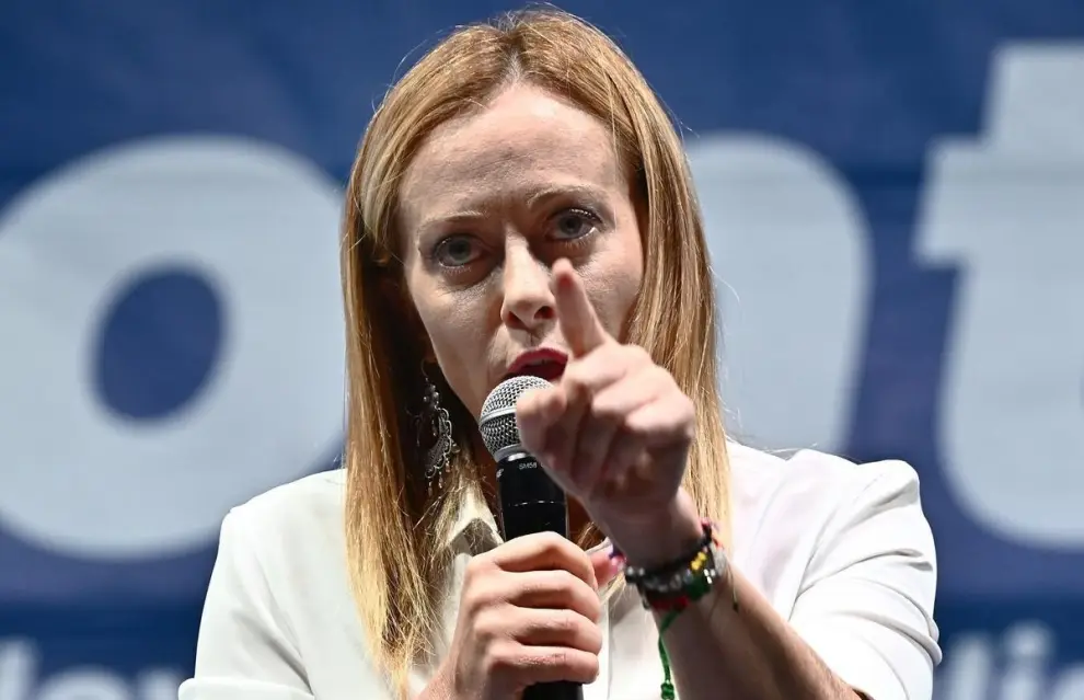 Giorgia Meloni - primer ministra italiana