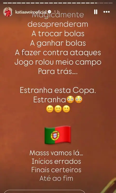 La historia publicada en Instagram por la hermana de Cristiano