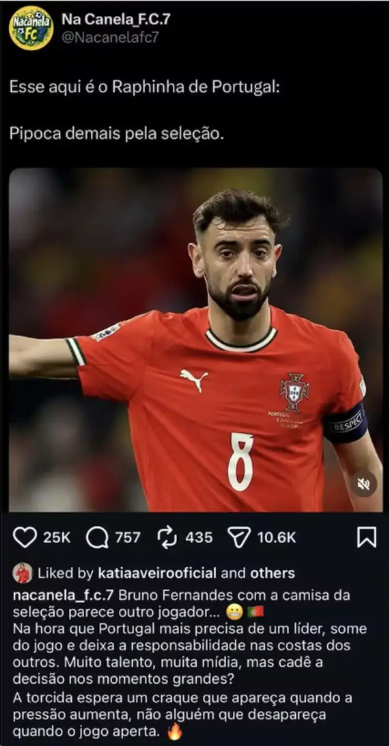El like de la hermana de Cristiano