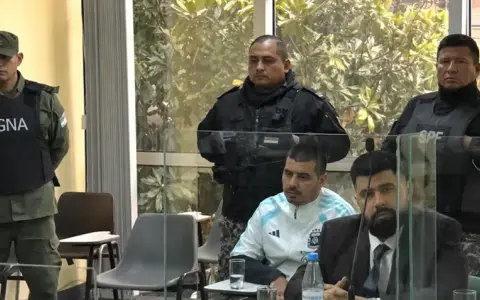 Wálter Álvarez, el gendarme condenado en Jujuy.