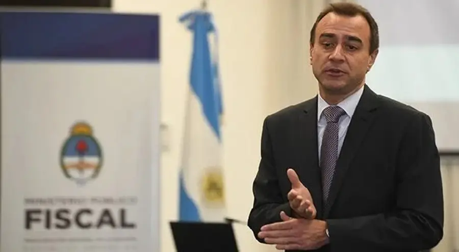 El fiscal Federico Zurueta.
