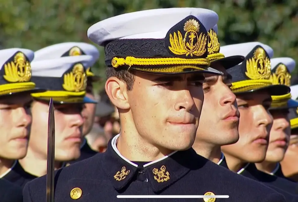 Acto por el día de la bandera.
