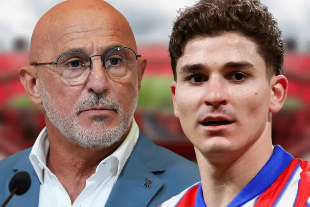 Luis de la Fuente y toda España se rinden ante Julián Álvarez.