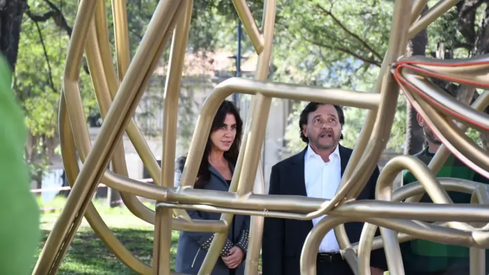 Elena Cornejo y Gustavo Sáenz 
