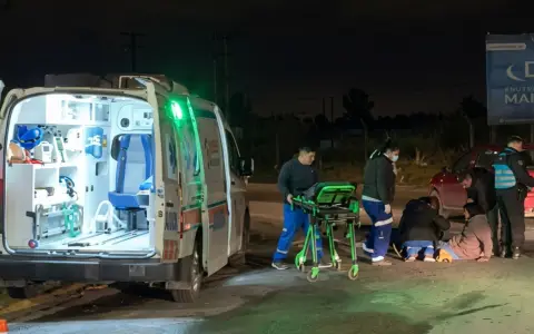 Accidente en zona norte 