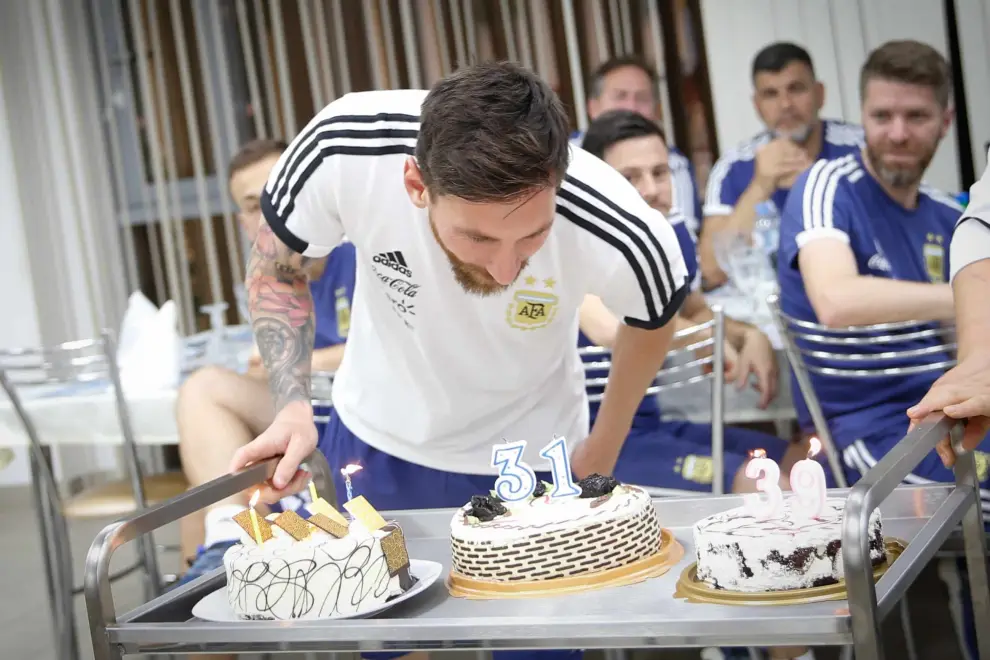 El cumple de Messi