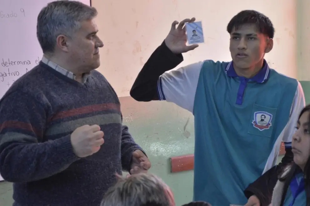 Profesor de historia creo juego de rol