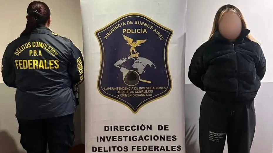 Lucía Fernanda Díaz Da Mota, policía aeroportuaria